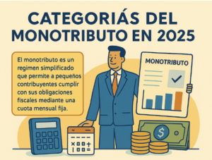 categorías monotributo 2025