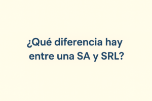 diferencias entre sa y srl