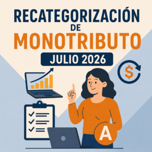 Recategorizacion monotributo julio 2026